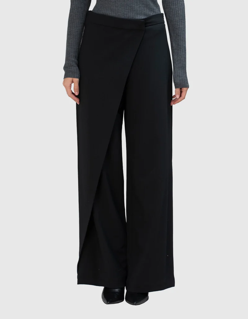 Asymmetrische Wide-Leg Hose Luize Crossed
