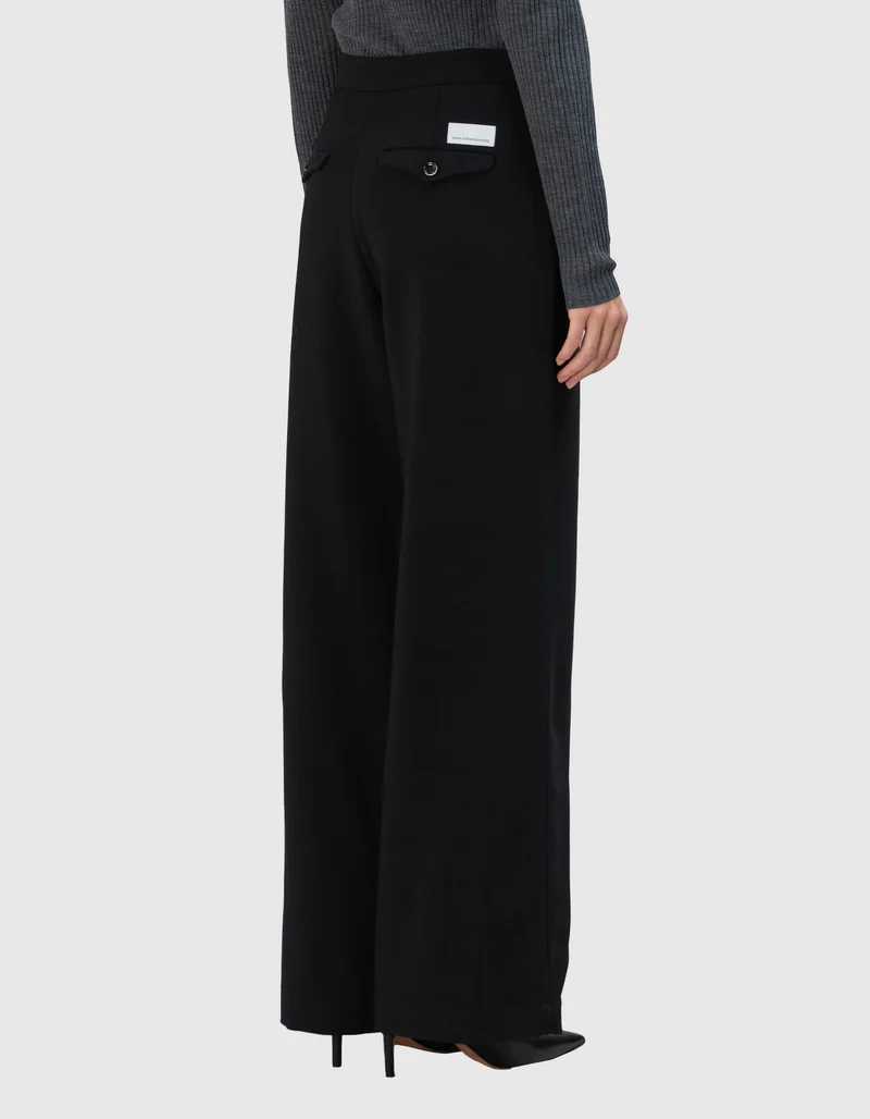 Asymmetrische Wide-Leg Hose Luize Crossed