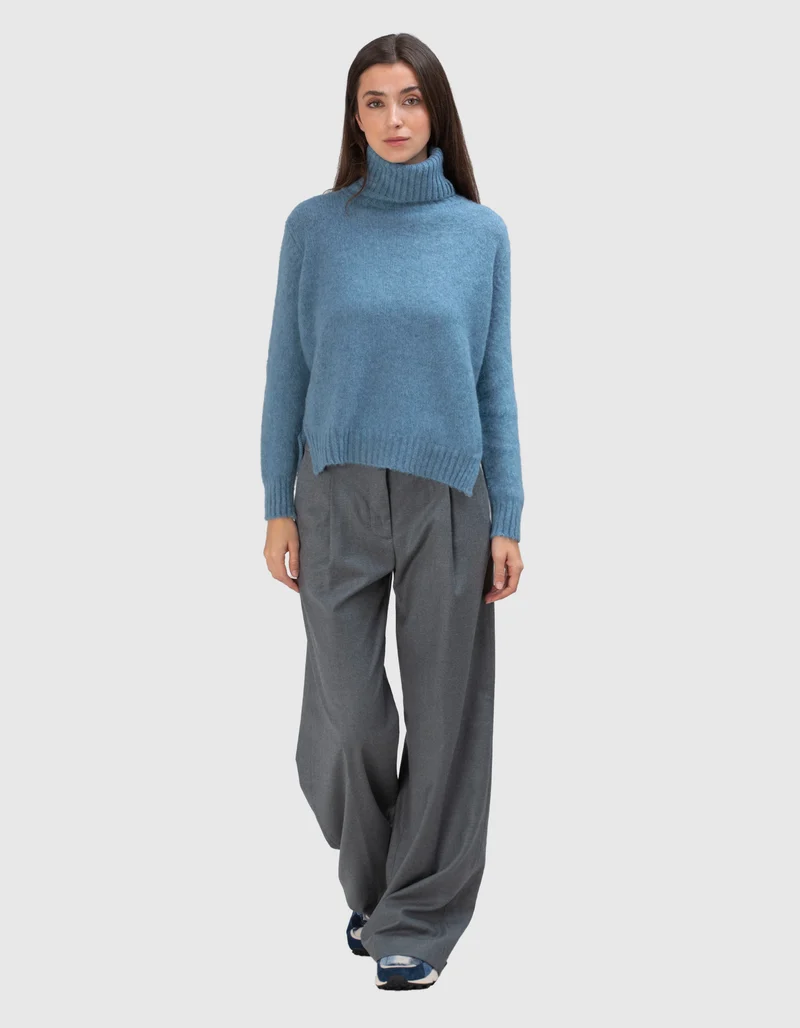 Kaschmir Rollkragen-Pullover