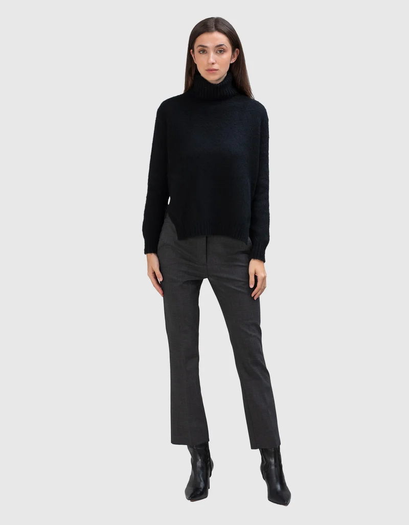 Kaschmir Rollkragen-Pullover