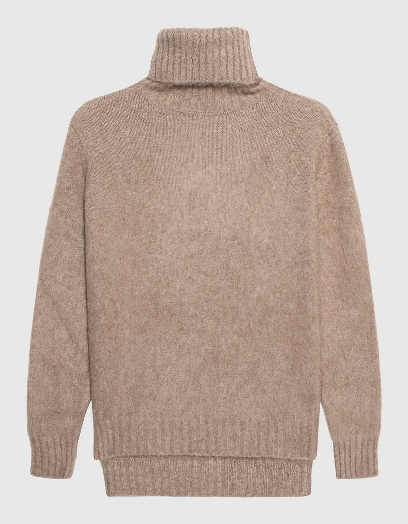 Kaschmir Rollkragen-Pullover