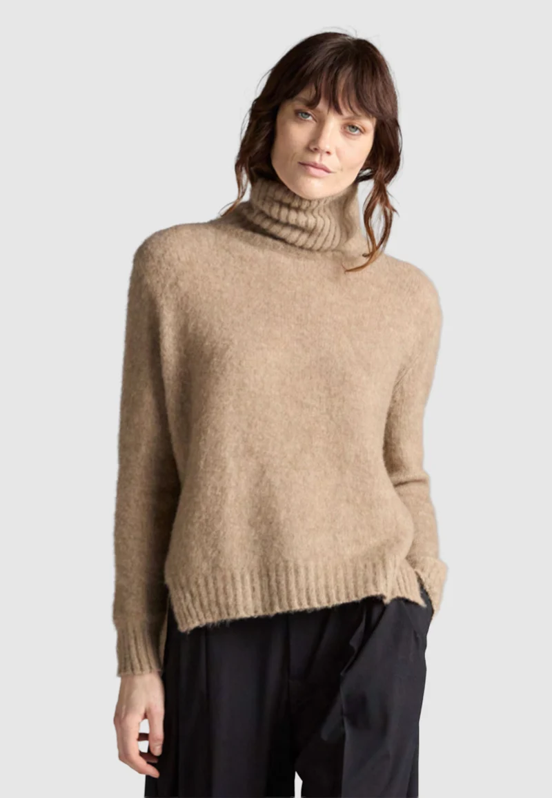Kaschmir Rollkragen-Pullover