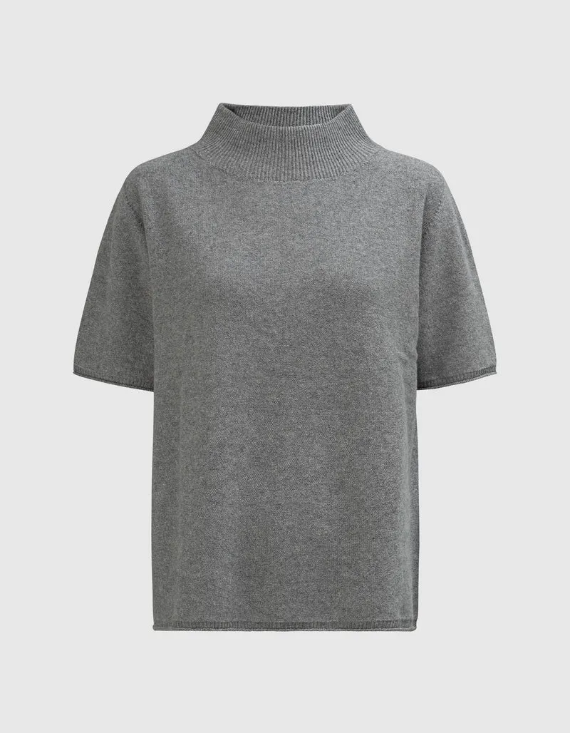 Woll-Pullover mit Kaschmiranteil