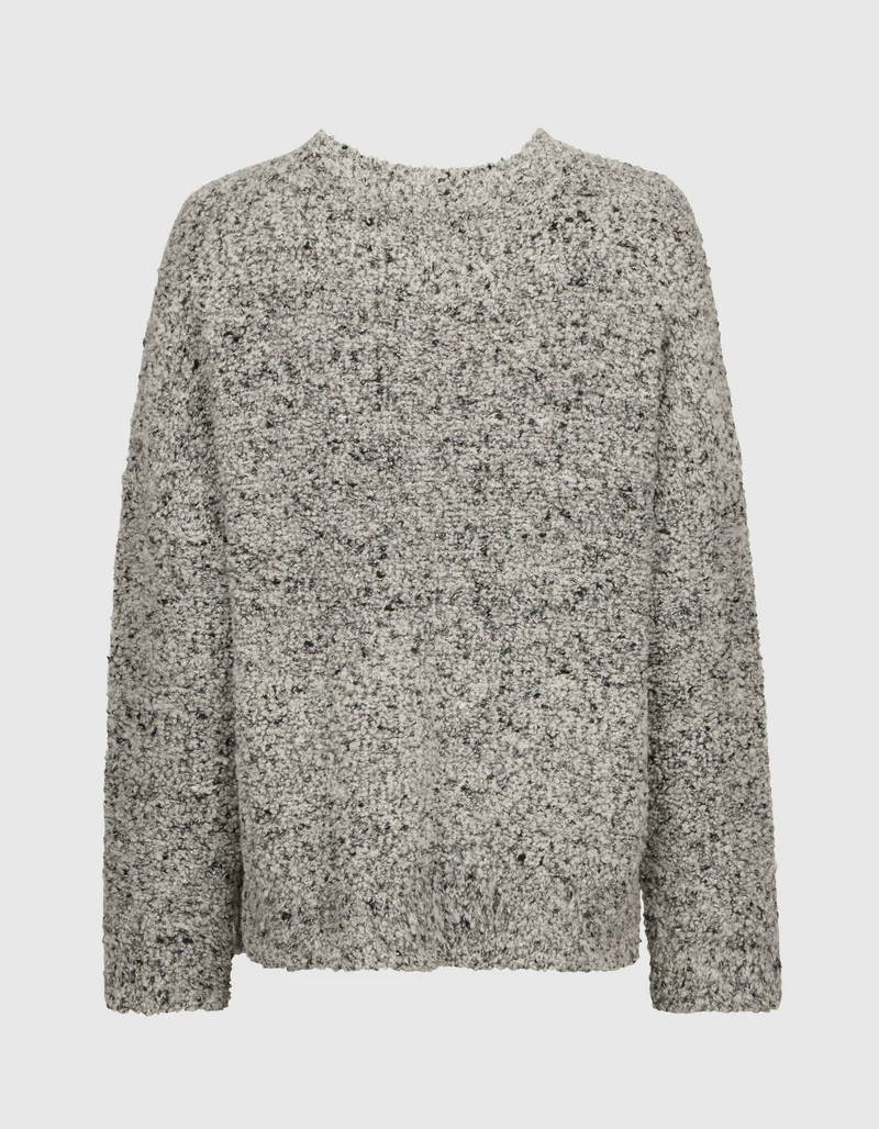 Bouclé Alpaka-Woll-Mix Pullover