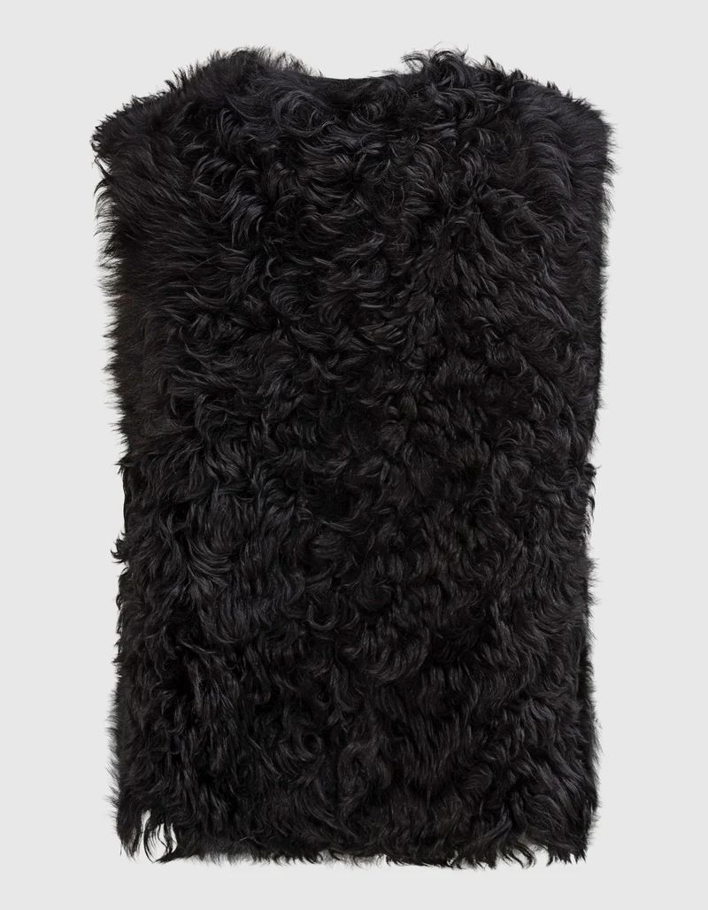 Shearling-Wende-Weste