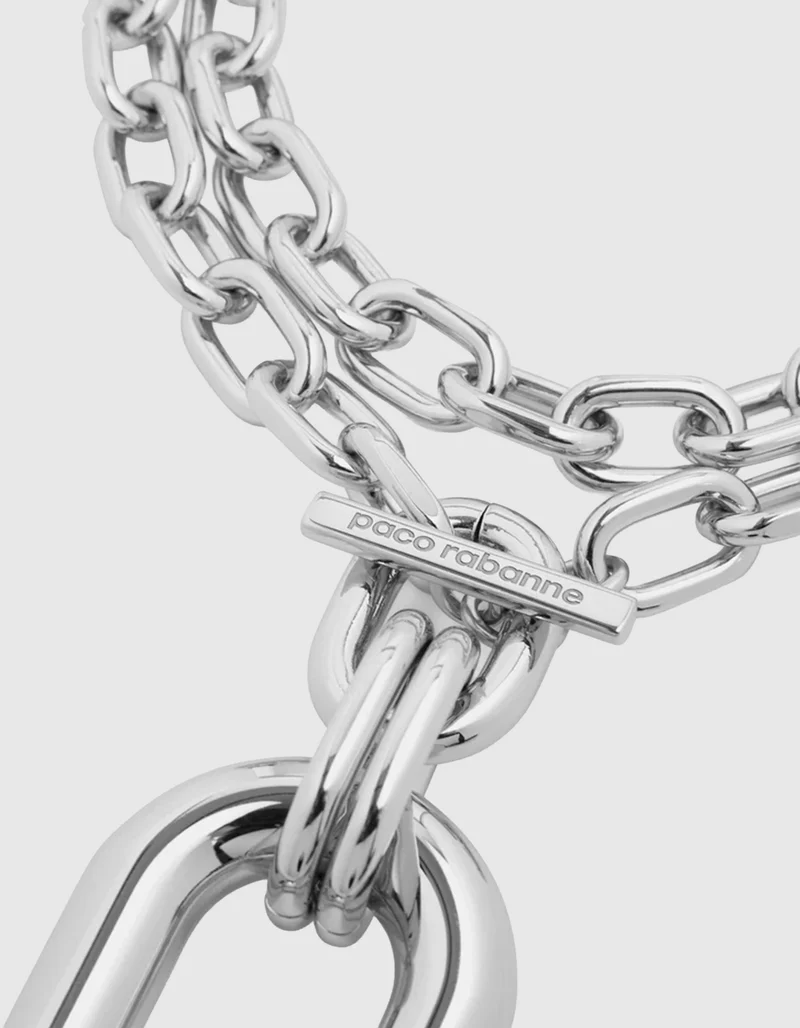 Doppelreihige Gliederkette XL Link mit Label-Gravur