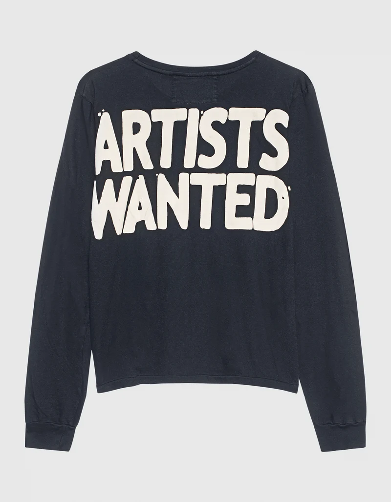 Bedrucktes Longsleeve Artistswanted