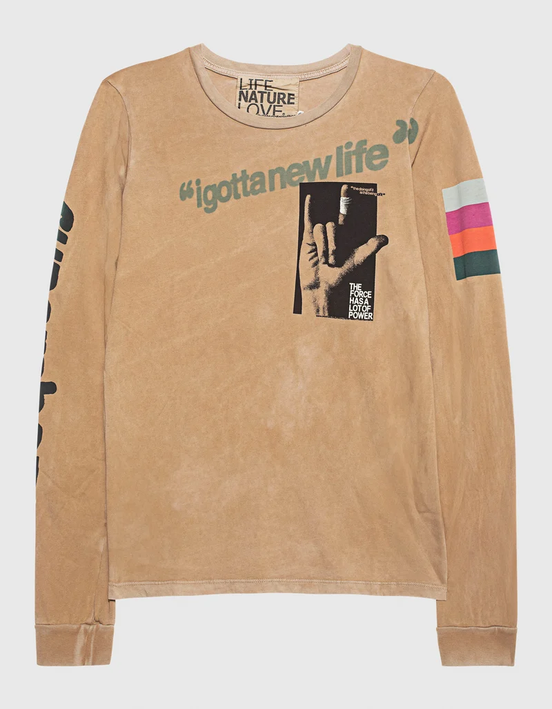 Bedrucktes Longsleeve Supershop