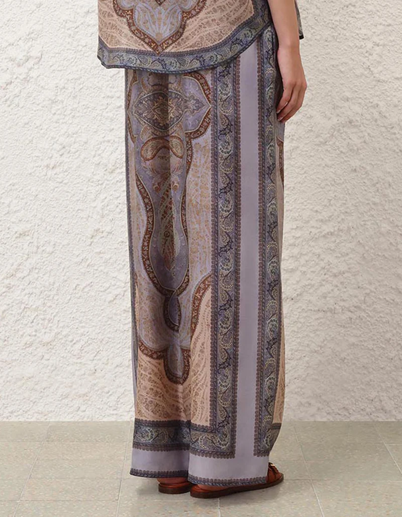 Seiden-Hose Wanderlust Relaxed