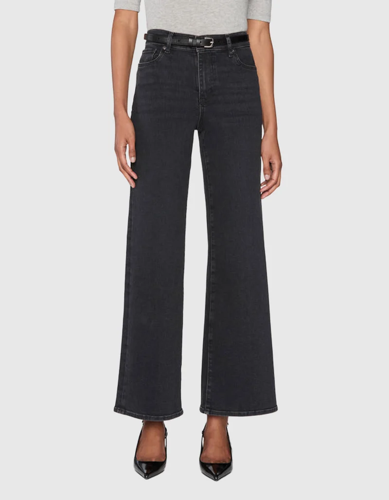 High-Rise Flare-Leg Jeans Le Slim Palazzo
