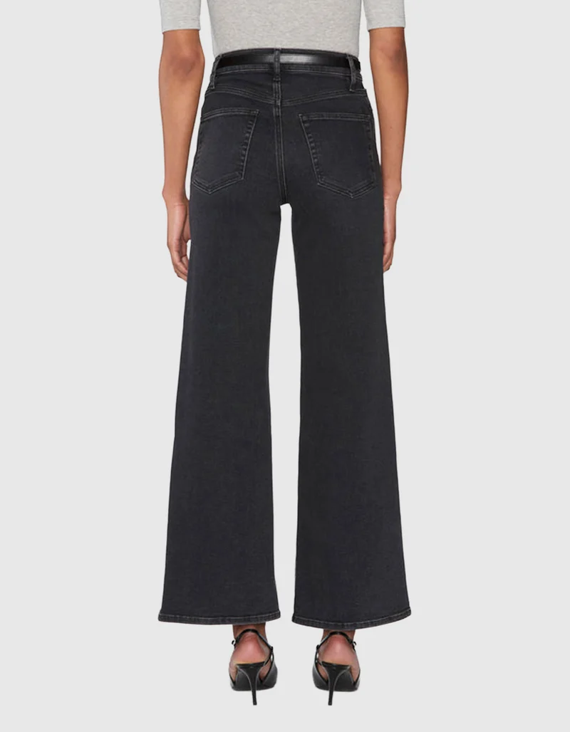 High-Rise Flare-Leg Jeans Le Slim Palazzo