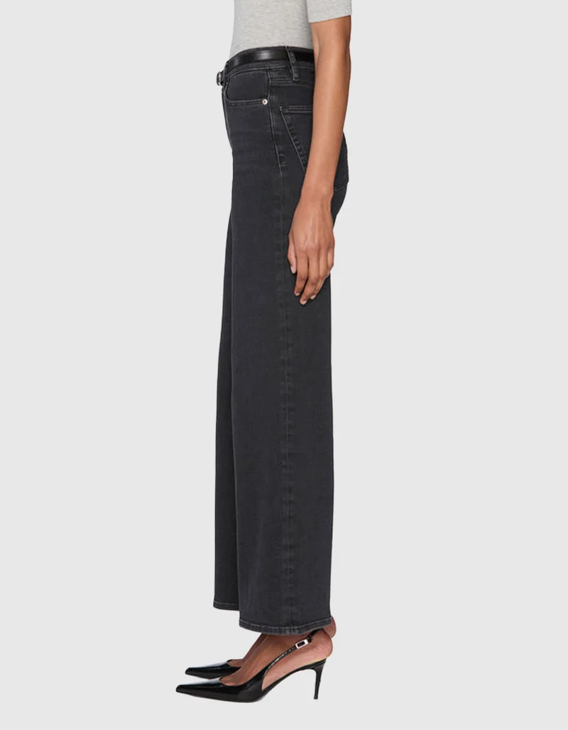 High-Rise Flare-Leg Jeans Le Slim Palazzo