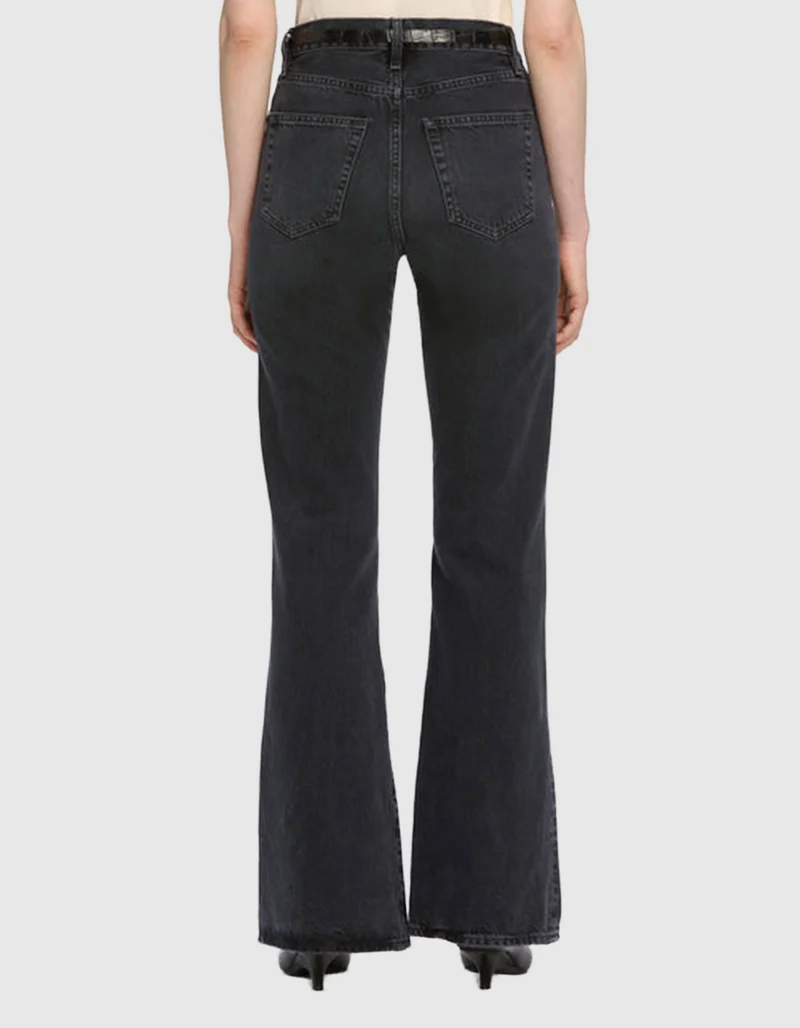 High-Waist Flare-Leg Jeans The Lax Set