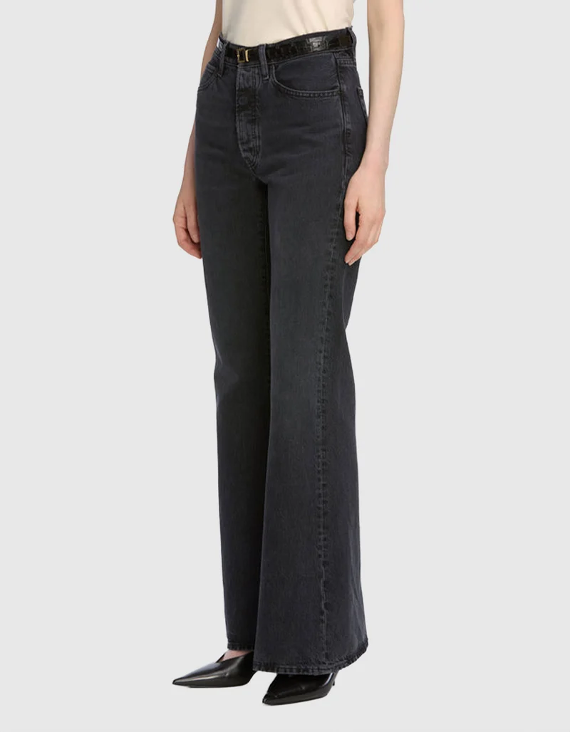High-Waist Flare-Leg Jeans The Lax Set