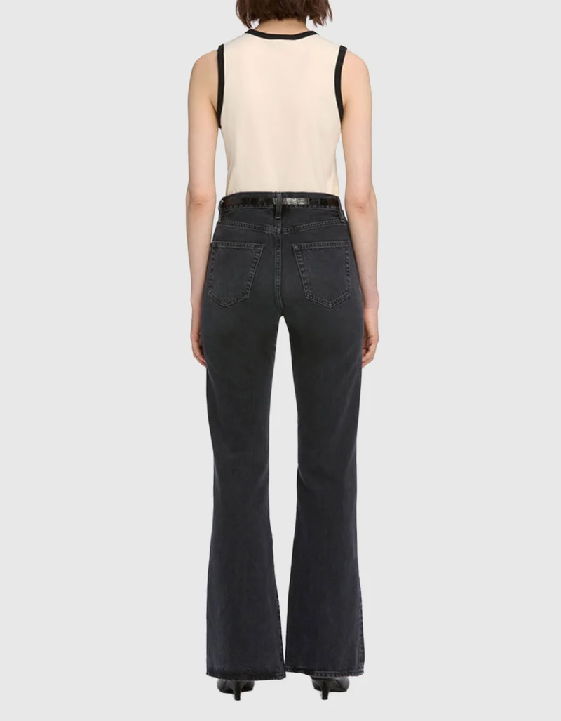 High-Waist Flare-Leg Jeans The Lax Set