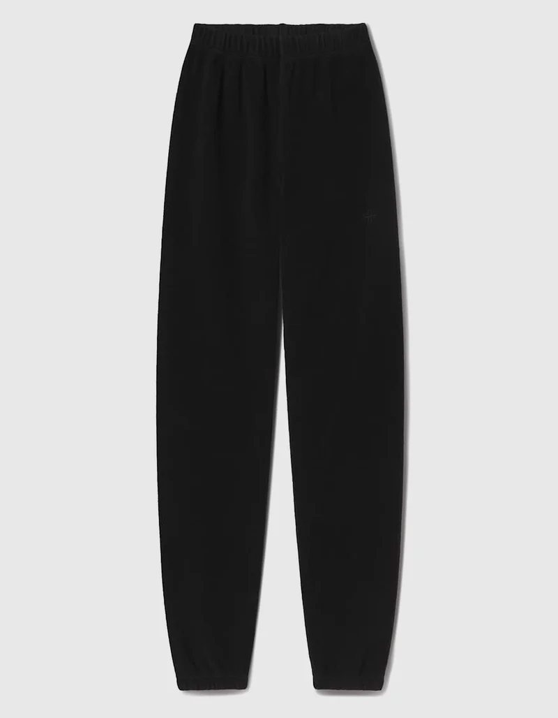 Strukturierte Classic Jogginghose mit Label-Stickerei