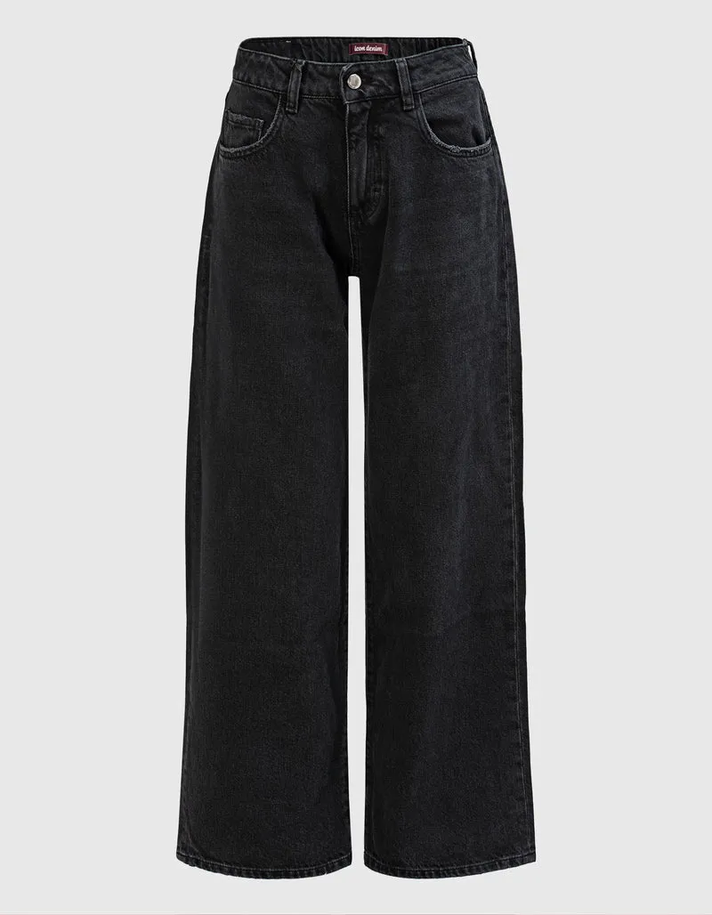 Wide-Leg Jeans Bea