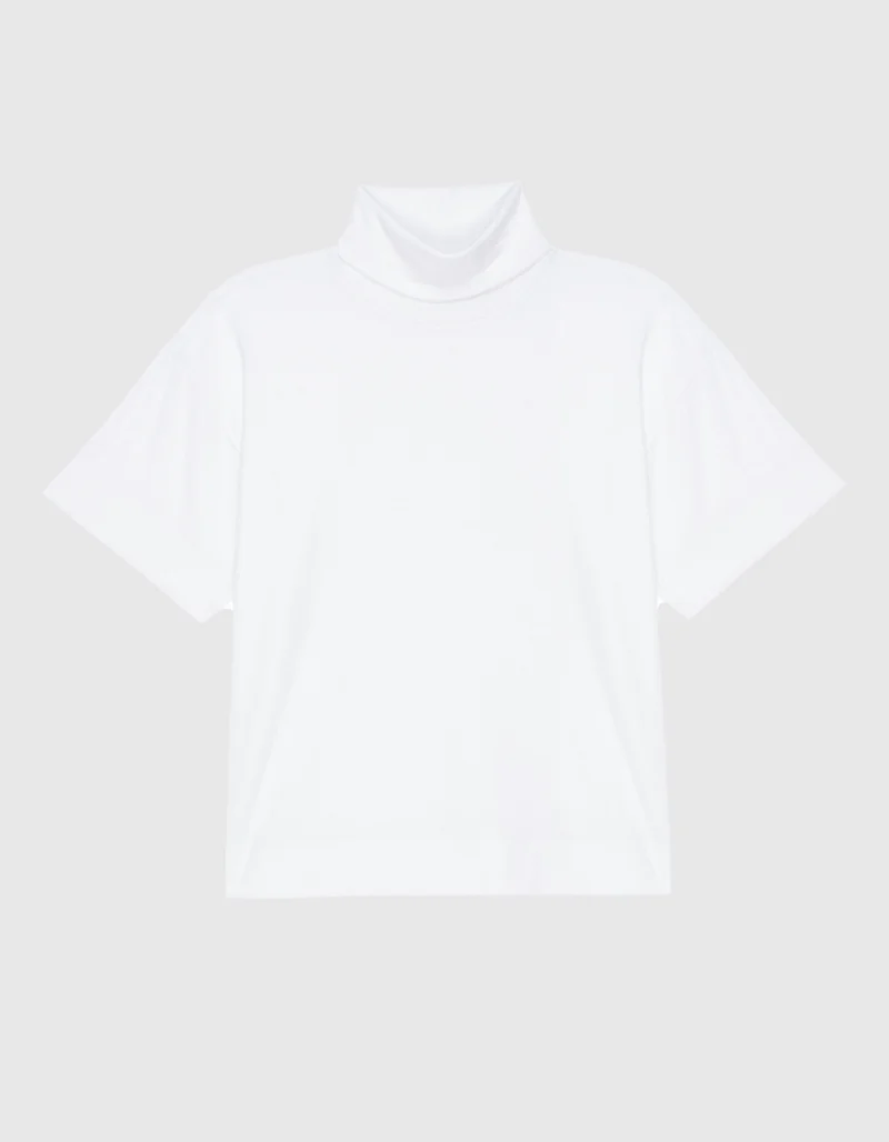 Oversize T-Shirt Fable mit Rollkragen