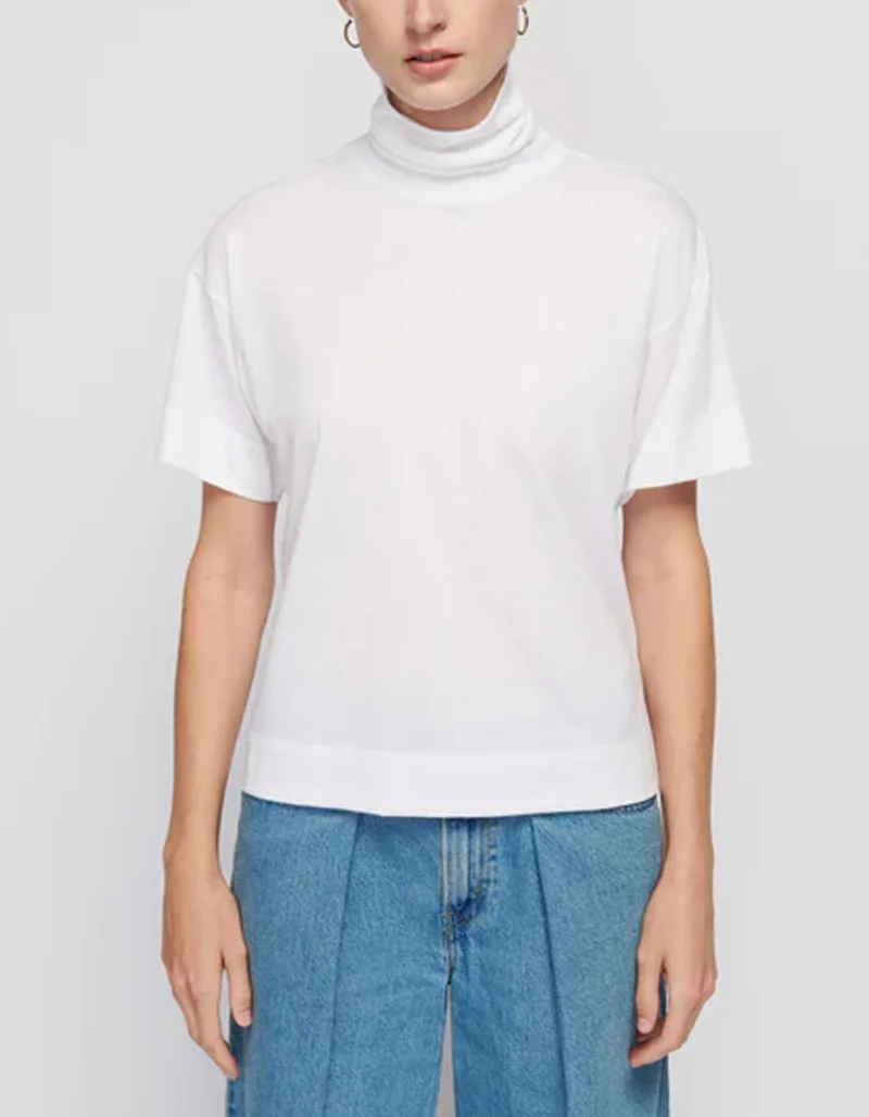 Oversize T-Shirt Fable mit Rollkragen