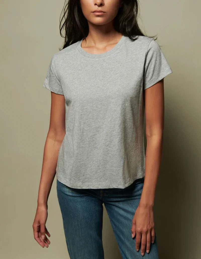Boxy-Cut T-Shirt Goldie mit Rundhalsausschnitt