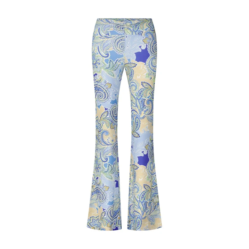 Hose Opal mit Paisley-Muster