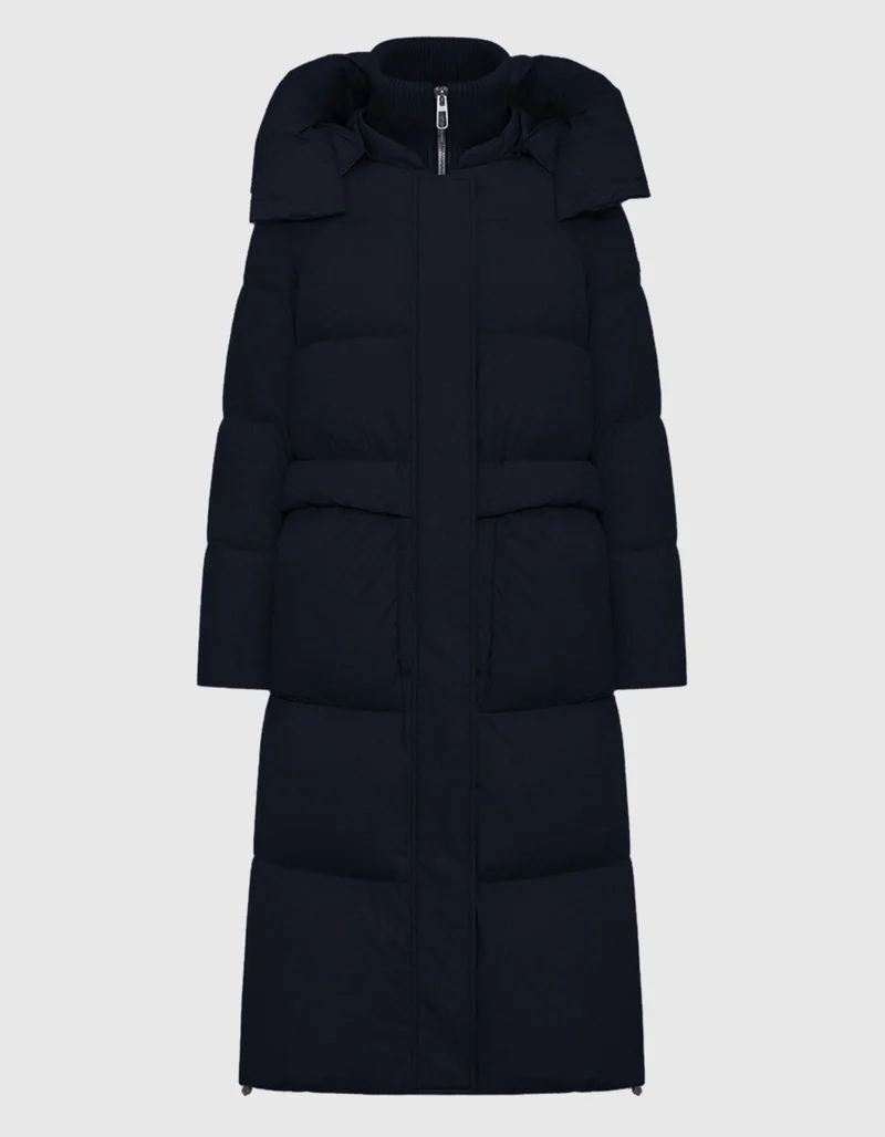 Daunenparka Fully mit Kapuze