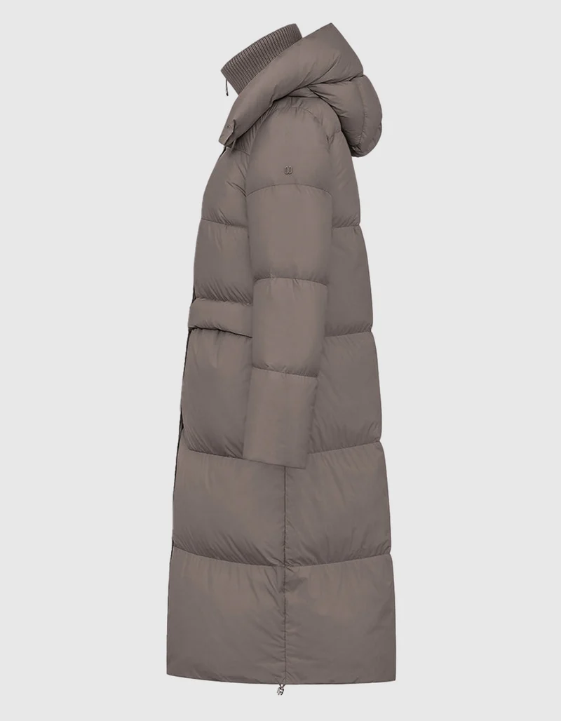 Daunenparka Fully mit Kapuze