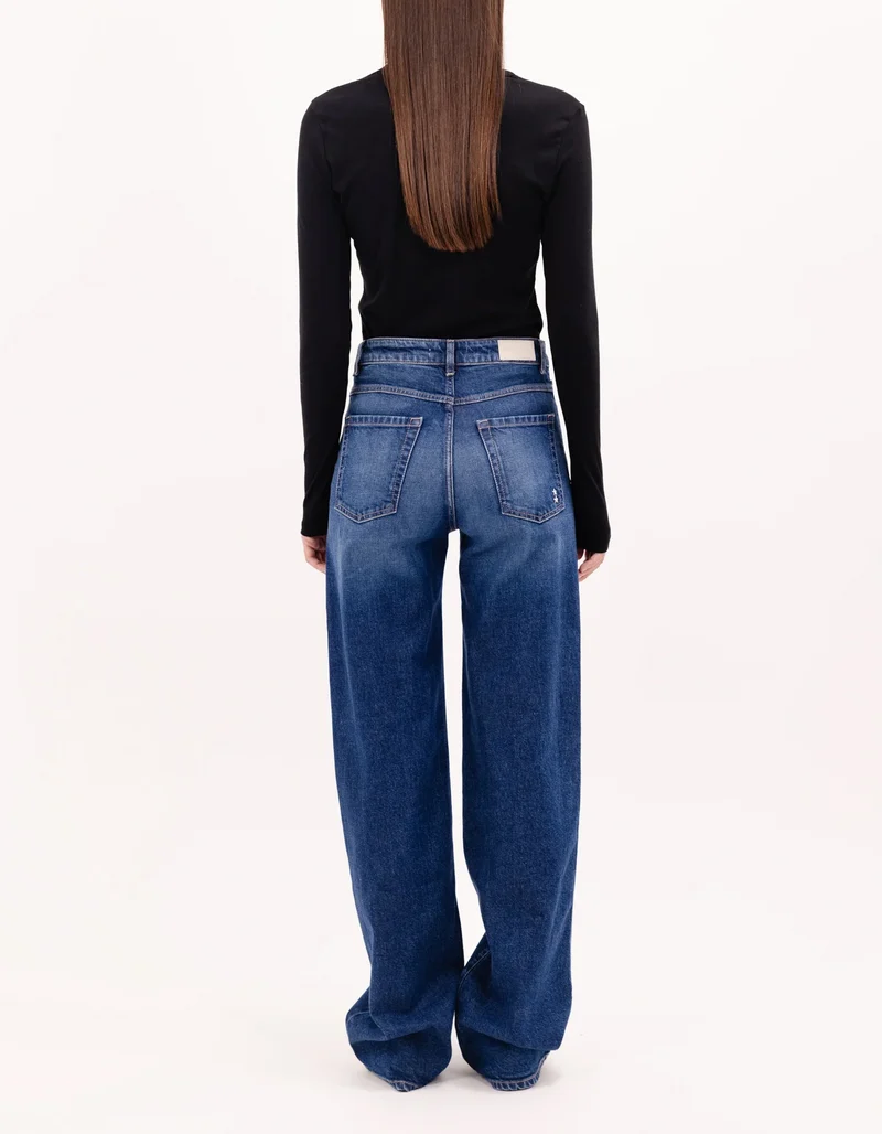 High-Waist Straight-Leg Jeans Joia