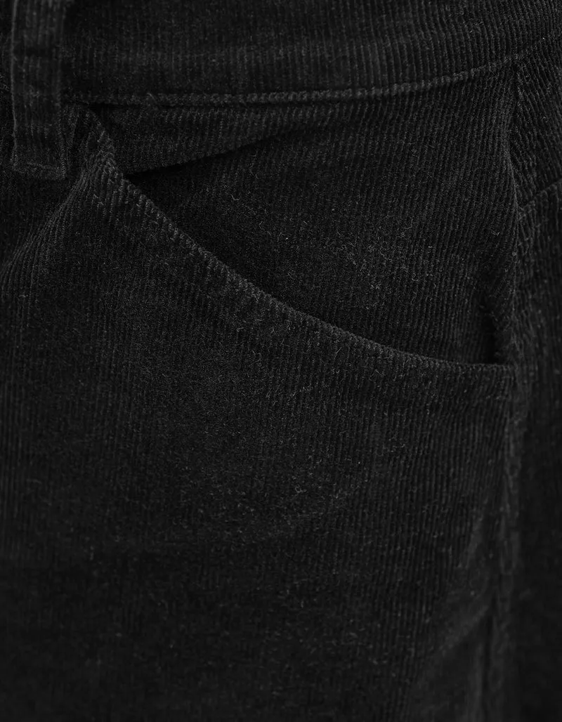 Mid-Rise Relaxed Barrel Leg Kord-Hose Tribeca