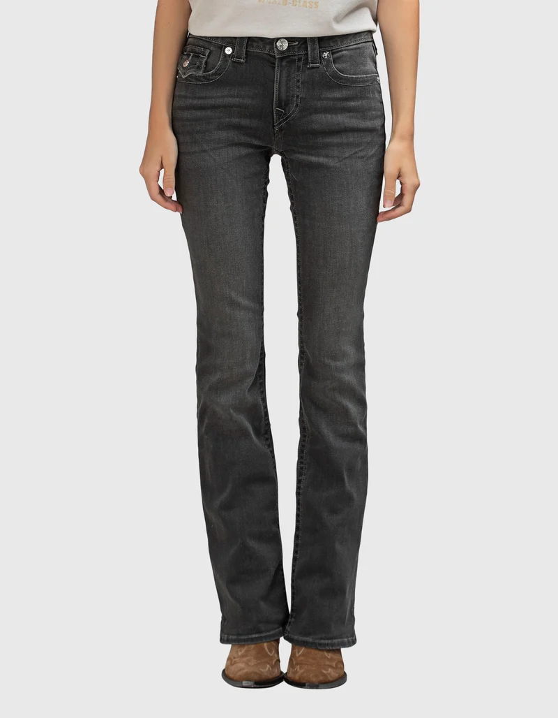 Mid-Rise Bootcut Jeans Becca