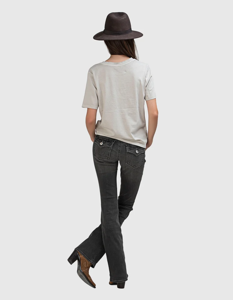 Mid-Rise Bootcut Jeans Becca