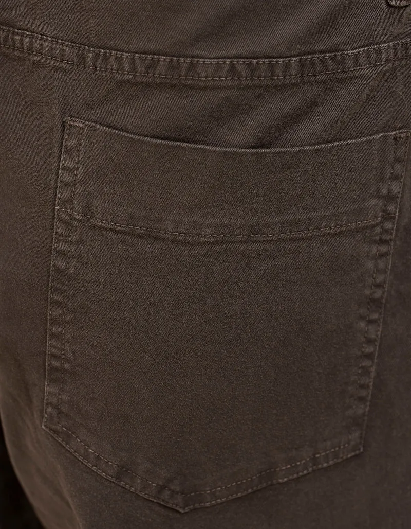 Mid-Rise Relaxed Barrel Leg Hose Tribeca