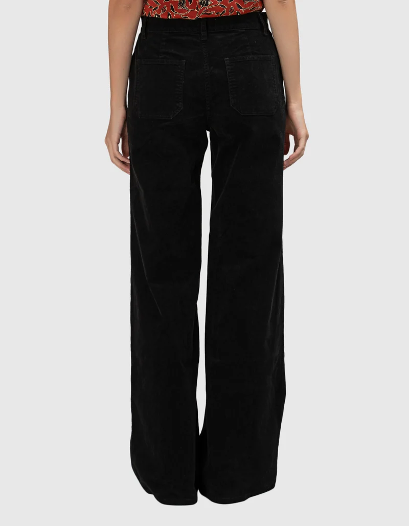 High-Rise Flare-Leg Kord-Hose Florence