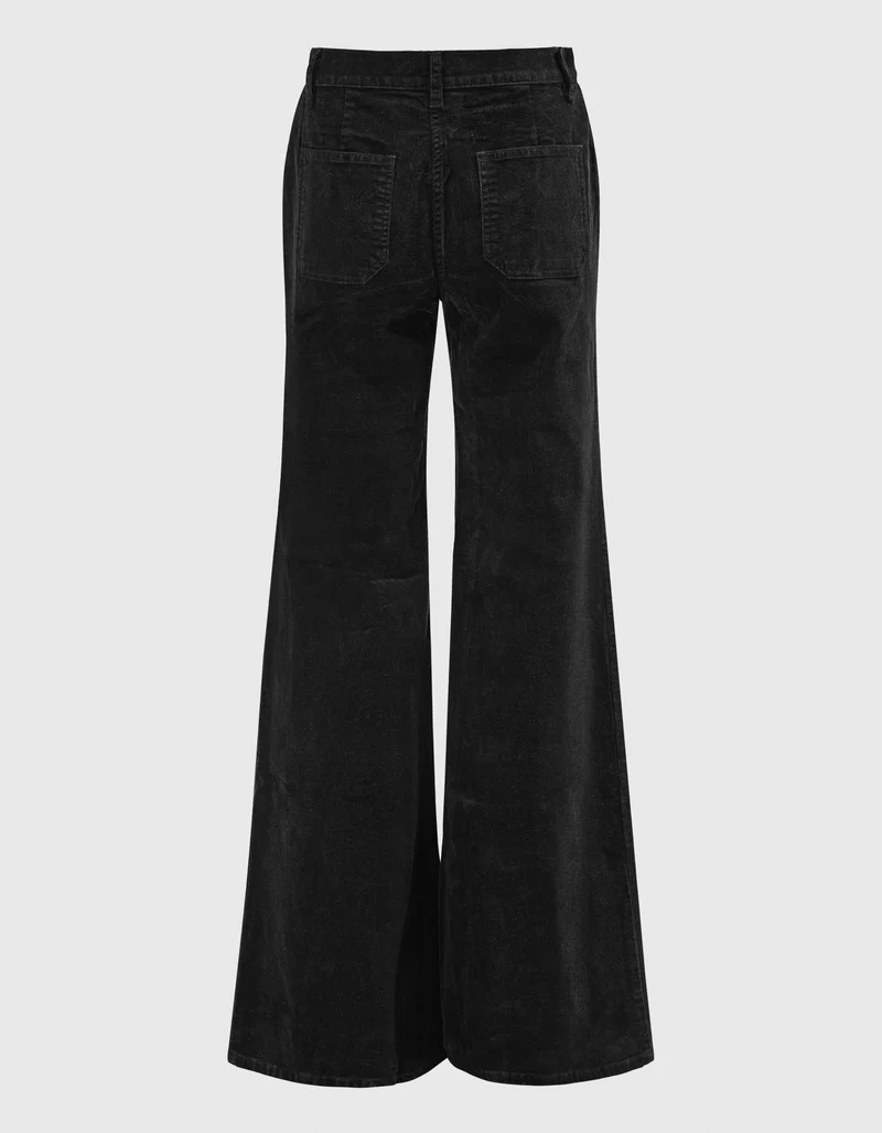 High-Rise Flare-Leg Kord-Hose Florence