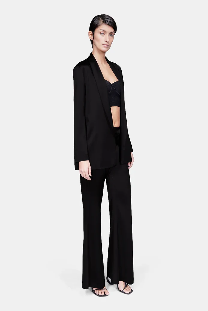 Satin-Blazer Julianne