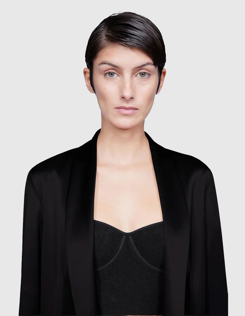 Satin-Blazer Julianne