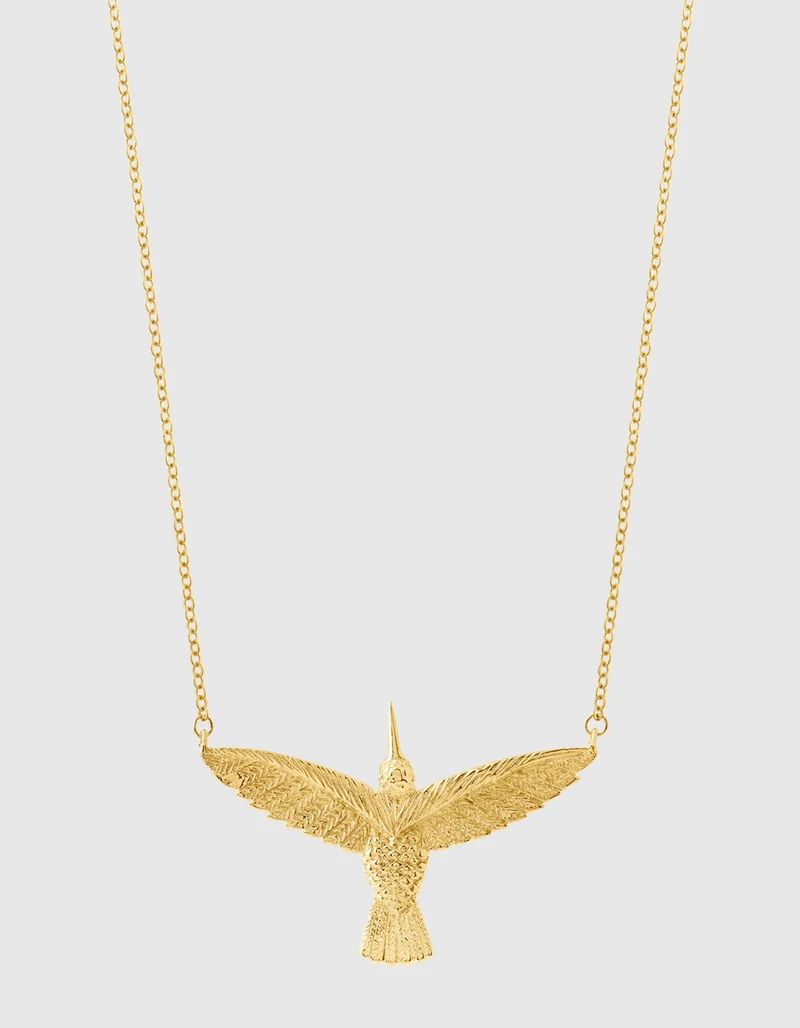 Vergoldete Kette Hummingbird Large
