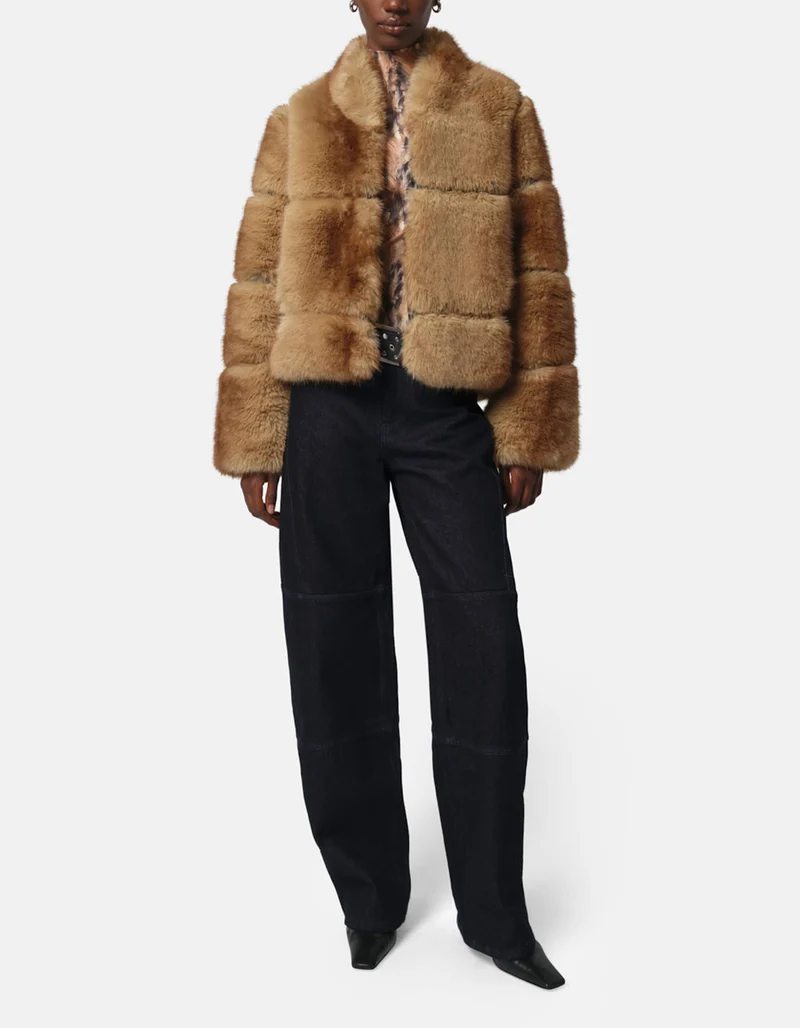 Faux-Fur Jacke Sai