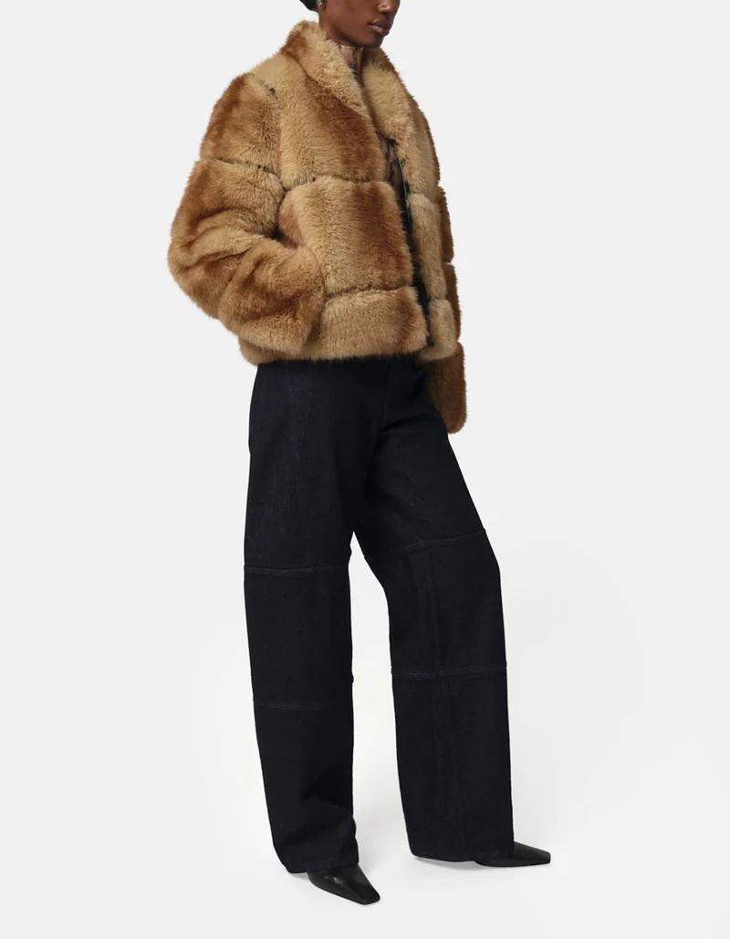 Faux-Fur Jacke Sai