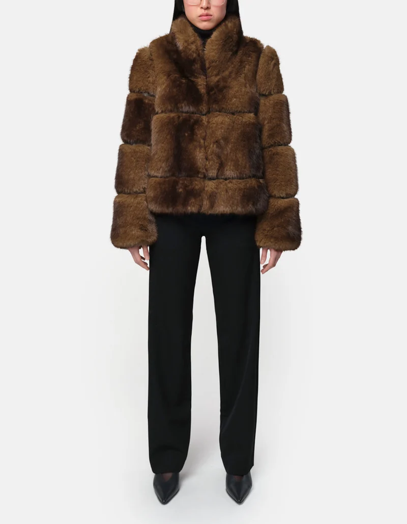Faux-Fur Jacke Sai