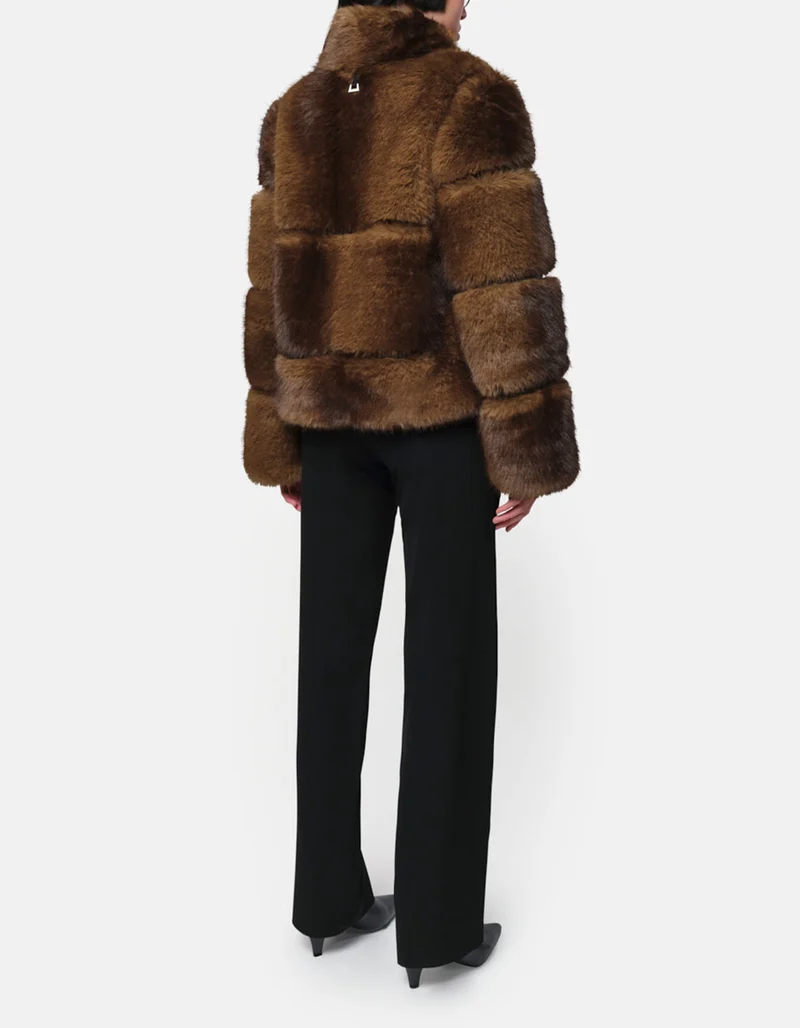 Faux-Fur Jacke Sai