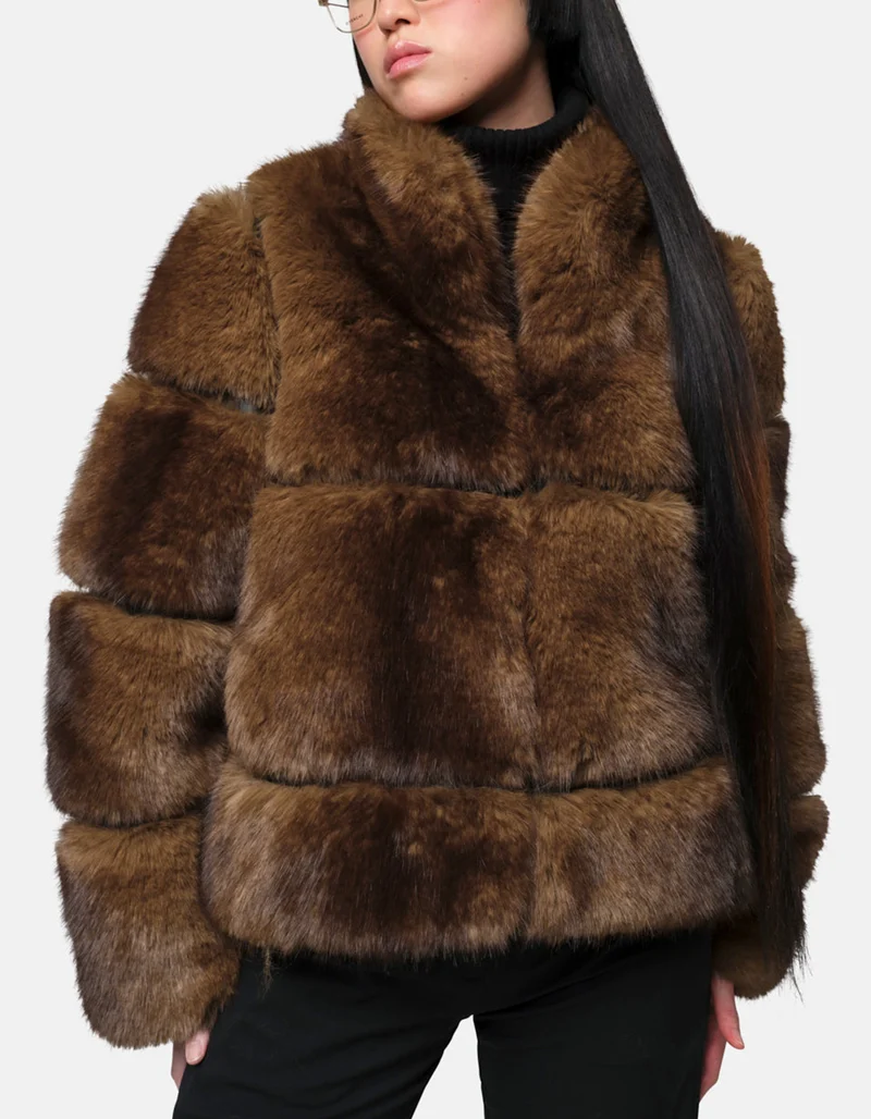 Faux-Fur Jacke Sai