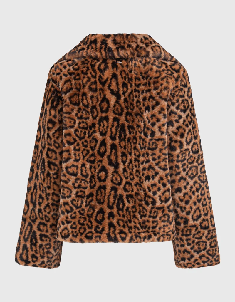 Faux-Fur Leo-Jacke Elis
