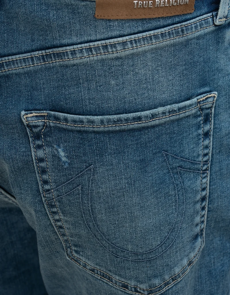 Washed-Out Jeans Hope Bow Leg