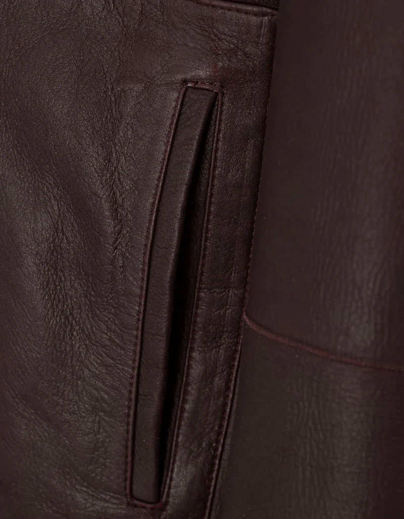 Shearling-Wendejacke Colette