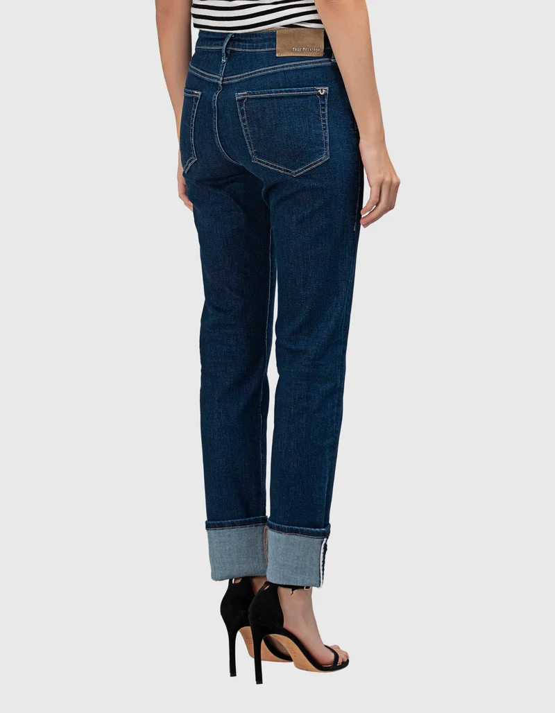 Slim Straight-Leg Jeans Piper Long Ranch