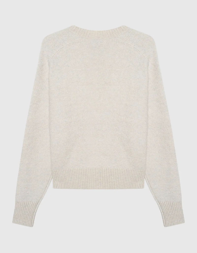 Kaschmir-Mix Pullover Amanzia mit Raglanärmeln