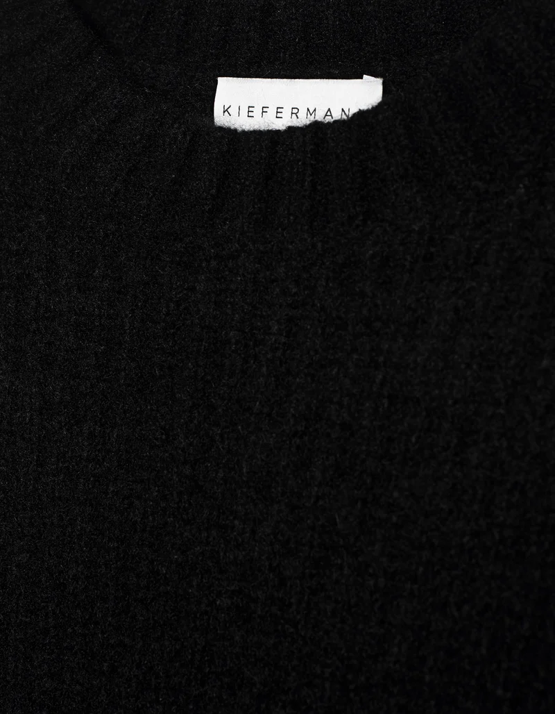 Gerippter Kaschmir-Mix Pullover Aijana
