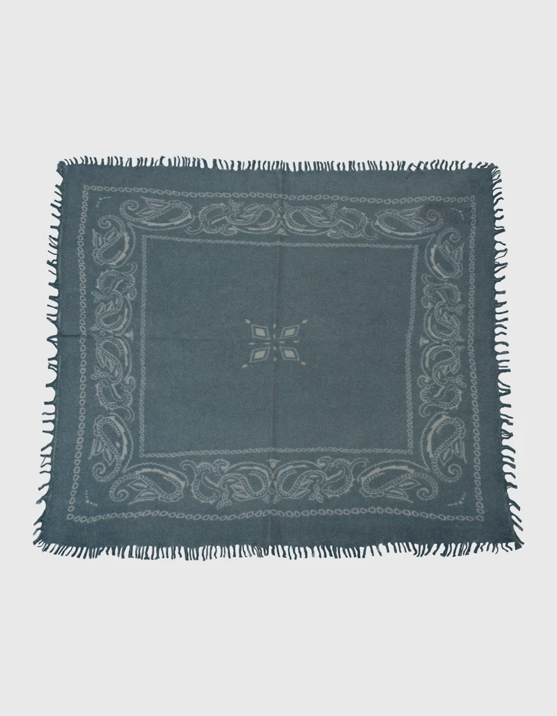 Gemusterter Kaschmir-Schal Felix Bandana