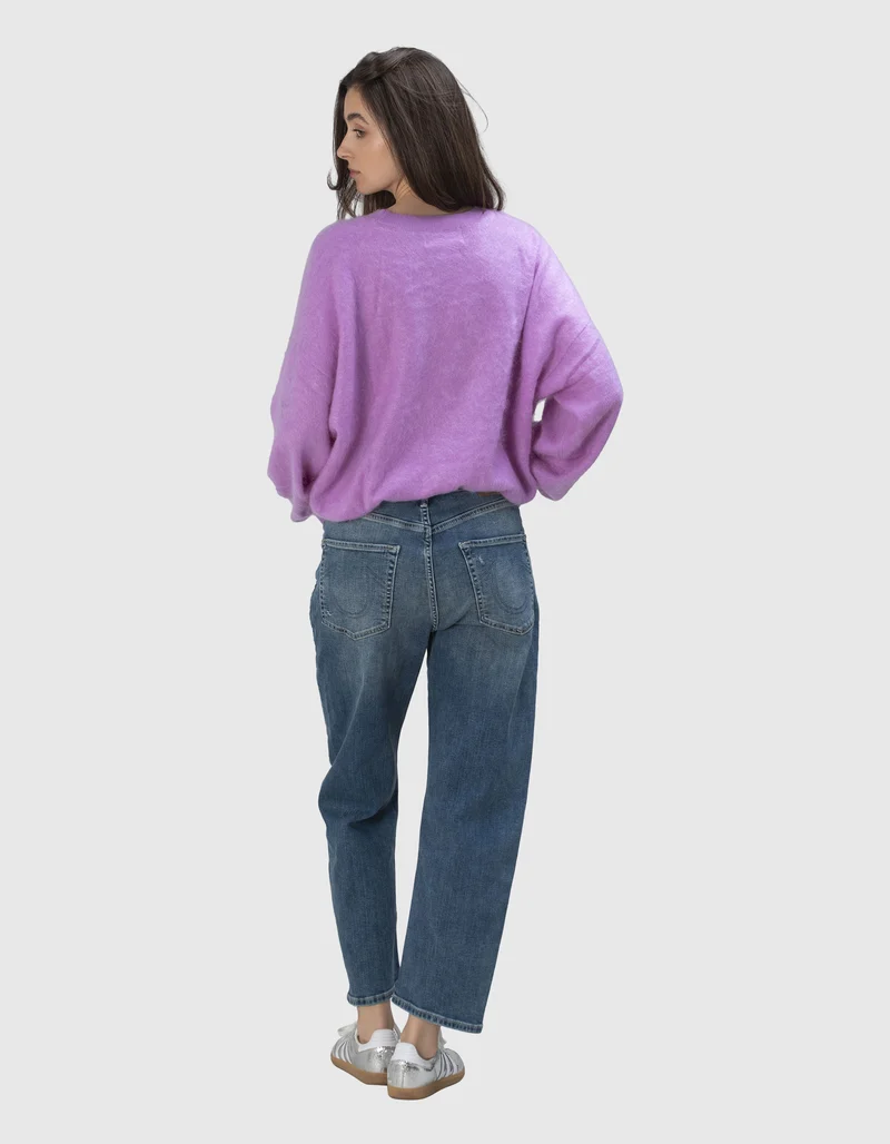 Fuzzy Kaschmir-Pullover Brushed Mira